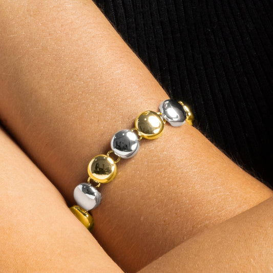 Pulsera acabado oro 18k - Vorgia