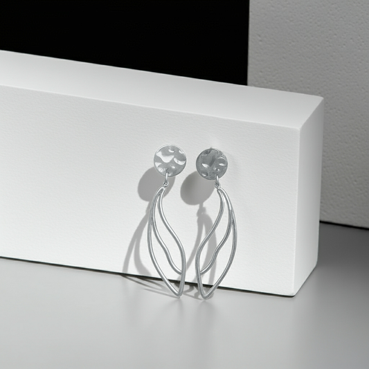 Pendientes Nazarí Plata 925 | Joyería Artesanal Inspirada en el Arte Árabe – PAPAYA