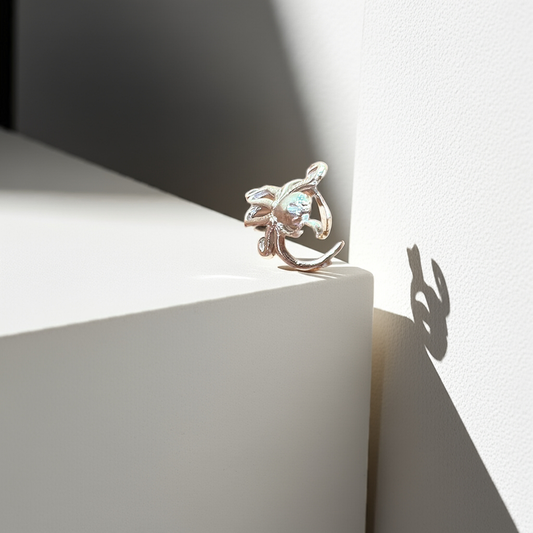 Ear Cuff Pulpo Plata 925 | Pendiente Trepador Artesanal – PAPAYA