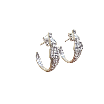 Pendientes cocodrilo