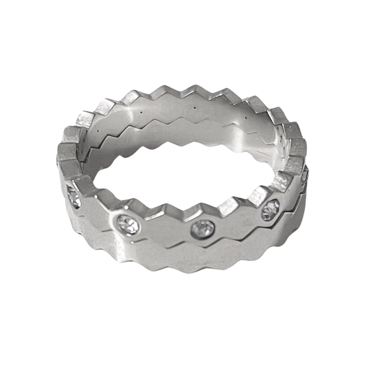 Anillo Waves (Set 2 Anillos)