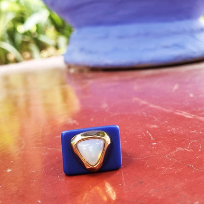 Anillo para mujer color Klein Opal
