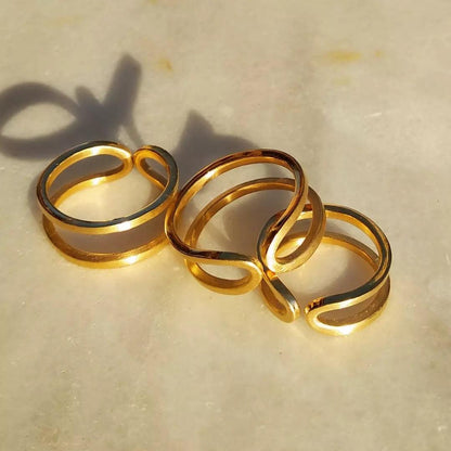 Anillo Doble Hilo