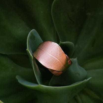 Anillo Hojas