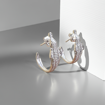 Pendientes cocodrilo