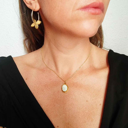 Pendientes Aros Hydrangea