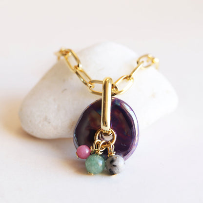 Collar CLAY corto cadena