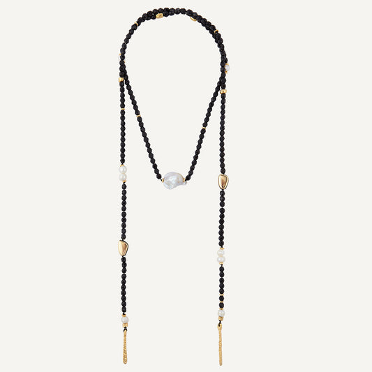 Collar con perla barroca THEA