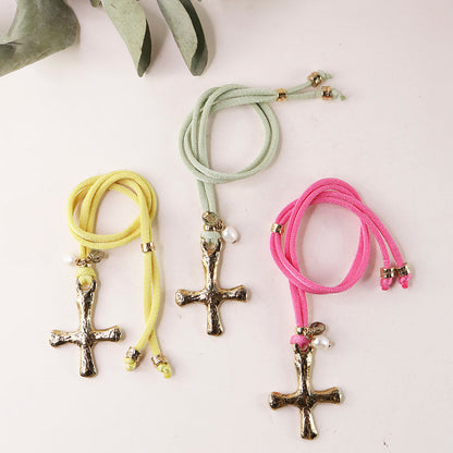 Collar Cruz mini TESSABIT