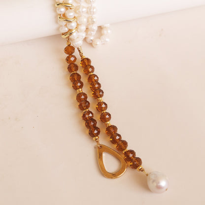Collar de perlas BLUME Barroco