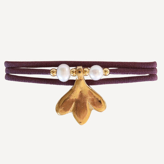 Collar FLEUR MINI PERLA