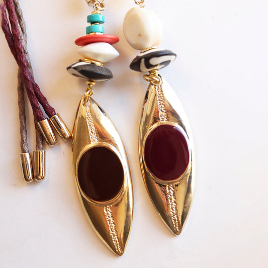 Collar largo ajustable para mujer MONSUL CANOE