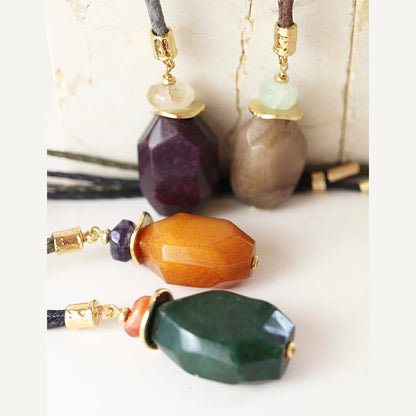 Collar largo mujer ajustable MONSUL STONE