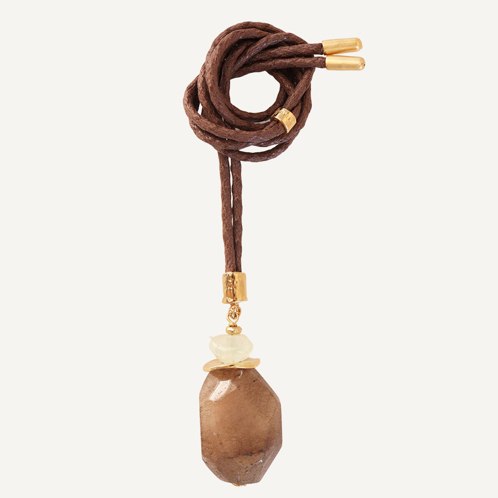 Collar largo mujer ajustable MONSUL STONE