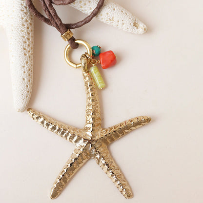 Collar largo mujer ajustable SERENIDAD ESTRELLA Monsul