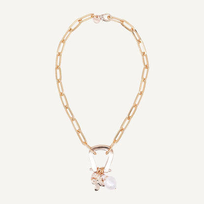 Collares de perlas modernos TESSABIT Herradura