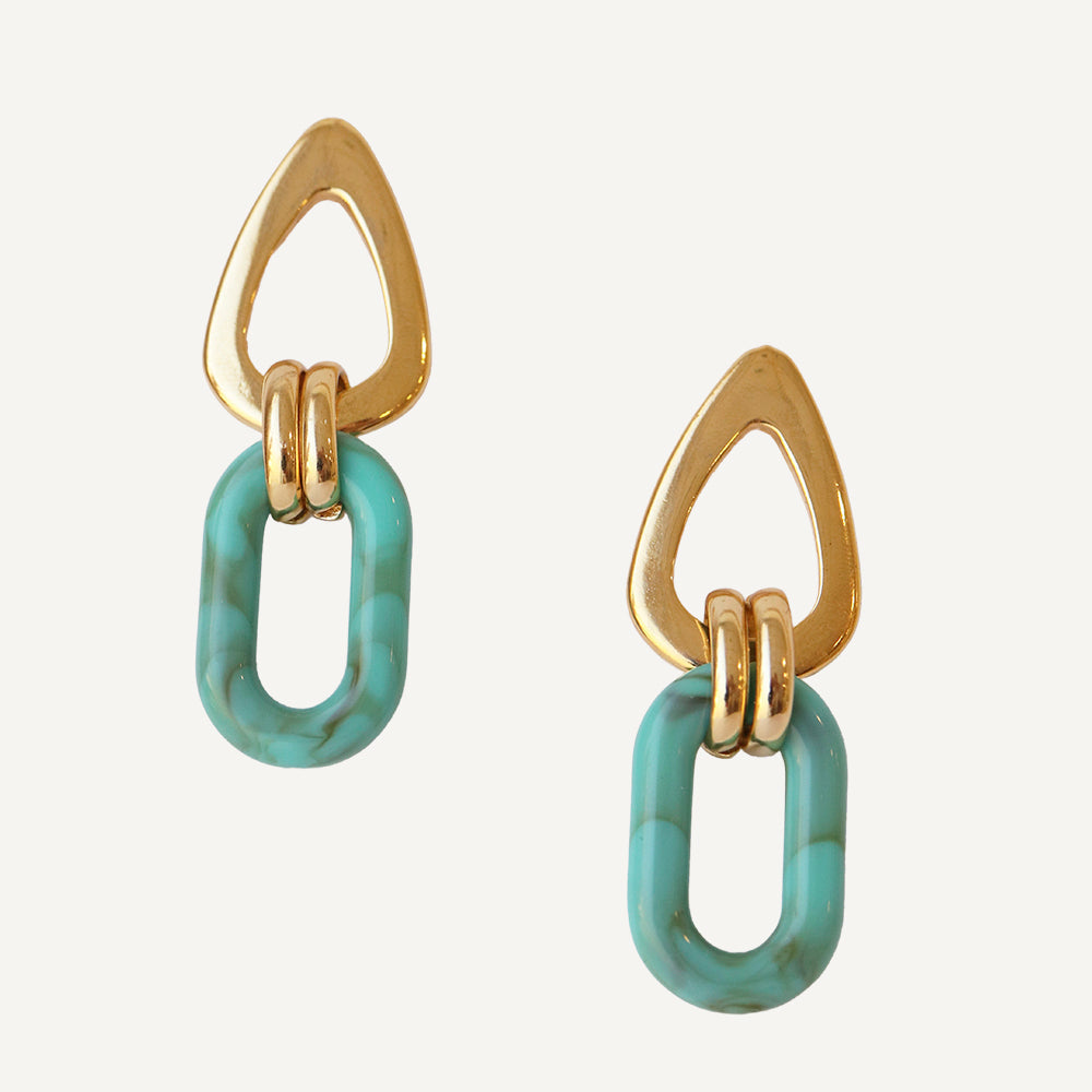 Pendientes dorados para mujer STUDIO