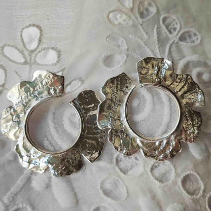 Pendientes Aros Flor de Loto