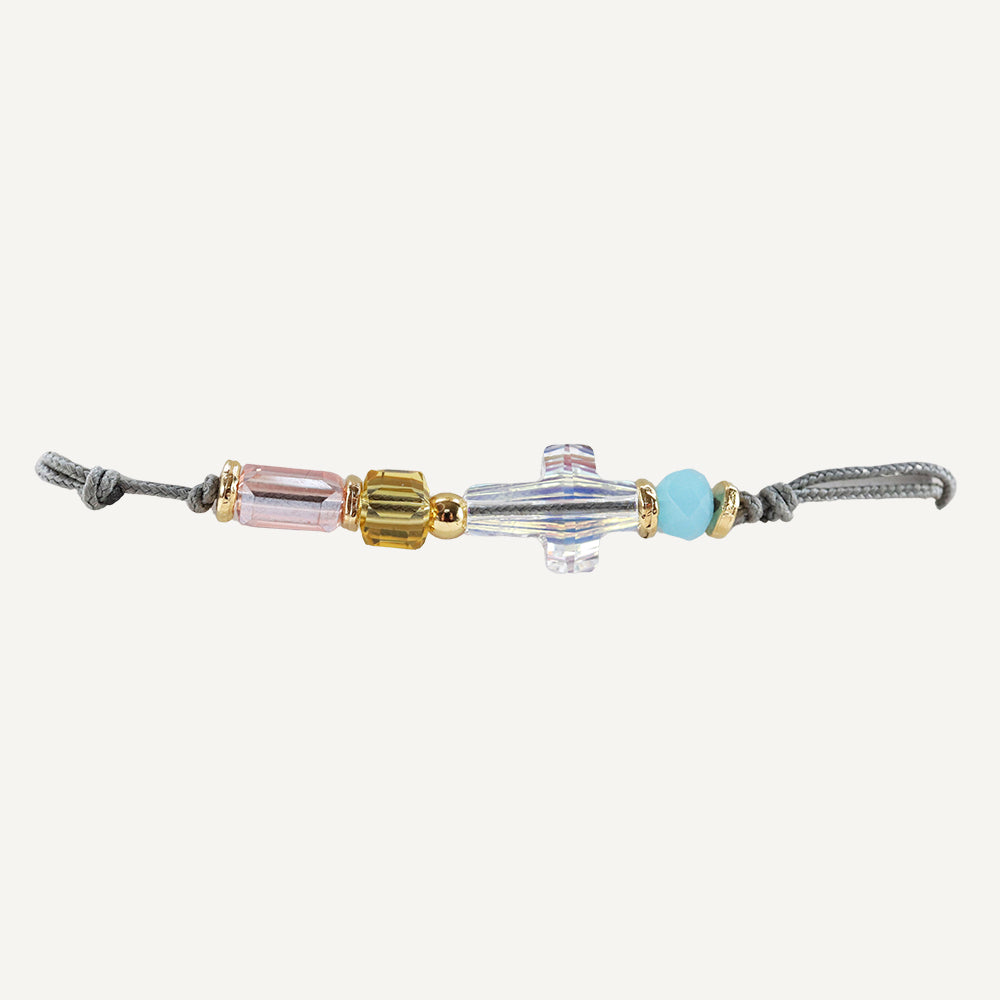Pulsera cruz ajustable SWAROVSKY