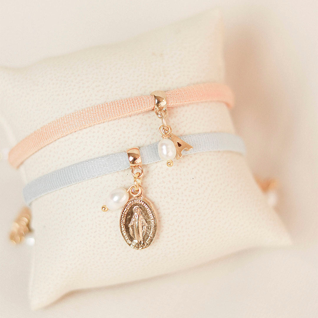 Pulsera INICIAL perlita